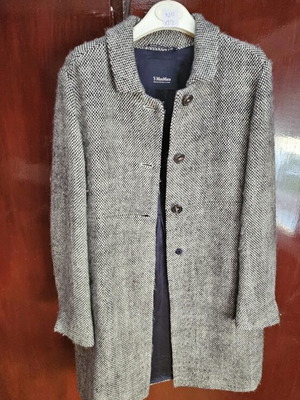 Max Mara women's coat like new, gray, size XL