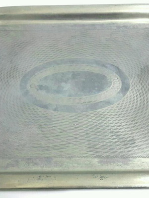 Vintage serving tray used