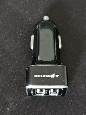 Blitzwolf car charger used