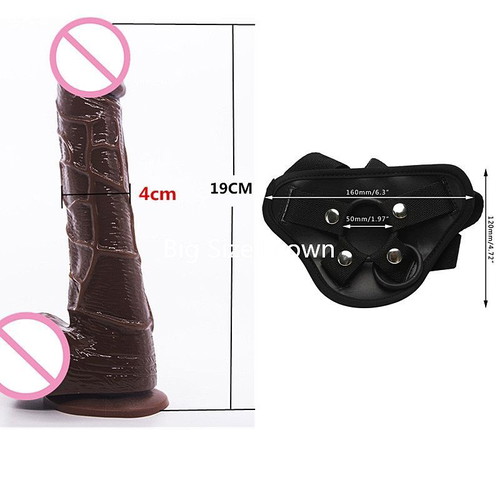 Strap On Harness with Large Penis Unisex