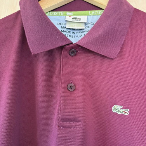 Lacoste men's polo shirt medium