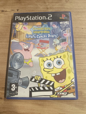 SpongeBob SquarePants: Lights, Camera, Pants! PS2 game used