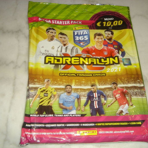 Panini Adrenalyn XL 2021 Mega Starter Pack καινούργιο ελληνικό