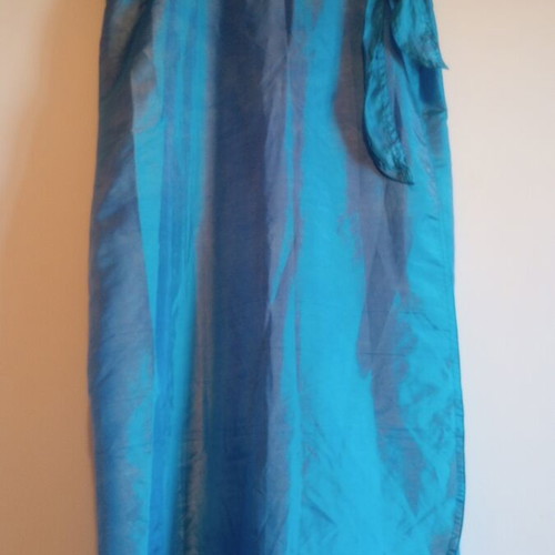 Maxi Pareo Skirt turquoise one size like new