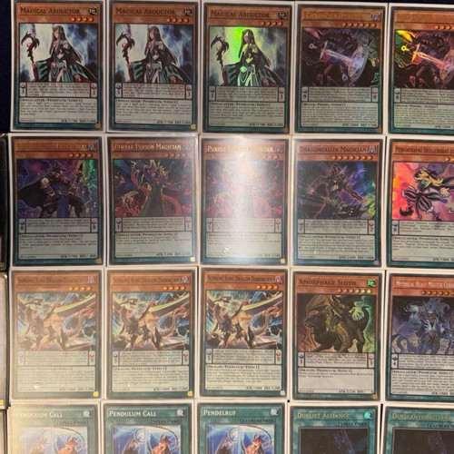 Yugioh Pendulum cards like new, core