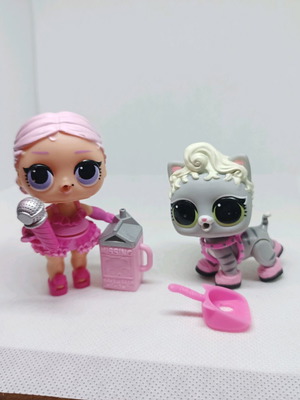 Lol Surprise doll and pet set like new