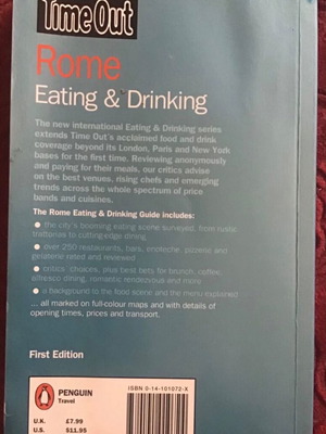 Rome guide used, English