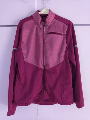 Sports jacket used, purple-pink, size M