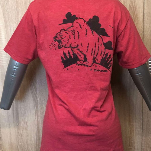 Dakine blouse used, size S, red