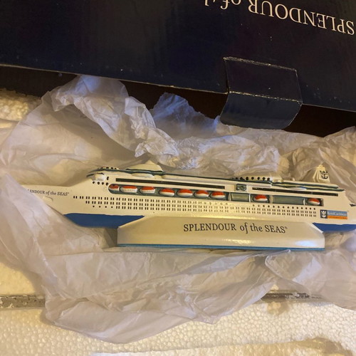 Splendour of the Seas ship model new, Royal Caribbean
