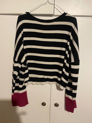 Stradivarius women's winter blouse like new, size M 38 10, black