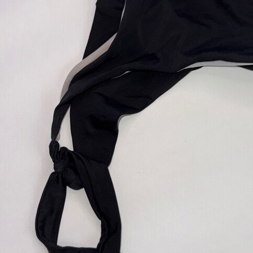 Oysho bikini bottom used, women's black medium adjustable