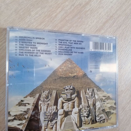 Iron Maiden Somewhere Back In Time CD, metal