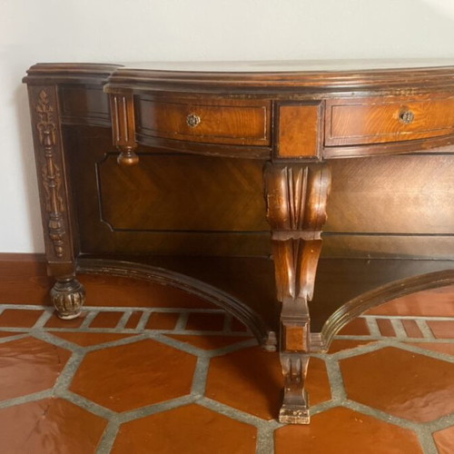 Entry console used, wooden