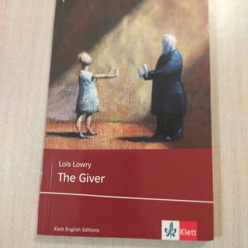 The Giver book used, young adult fiction by Lois Lowry
