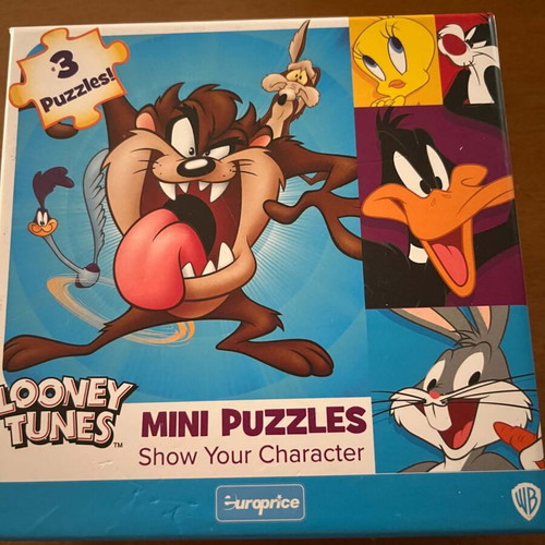 Looney Tunes puzzles set of 3 new