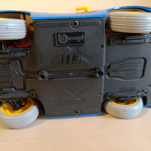 Disney Mickey Vehicle Burago used, missing figure