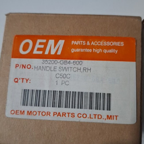 Left turn signal switch C50 12V new