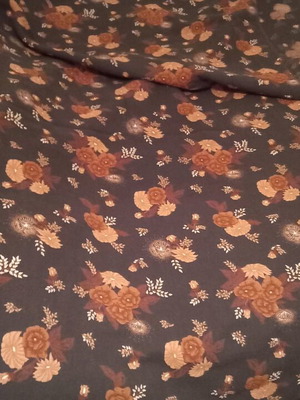 Fabric new, thin dress material 3 meters by 0.85 m