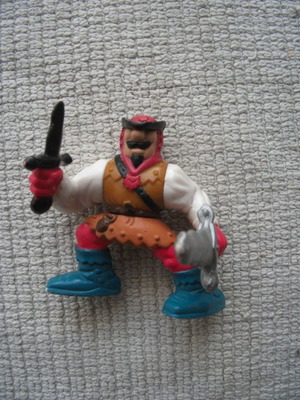 Φιγούρα Robin Hood Fisher Price μεταχειρισμένη με αποχρωματισμό στις μύτες των σπαθιών