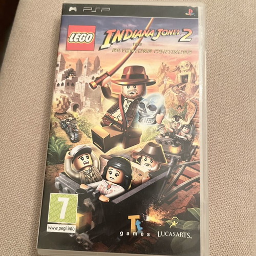 Lego Indiana Jones PSP video game like new