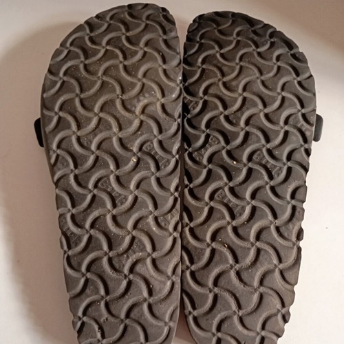Birkenstock women's sandals size 38 used, black