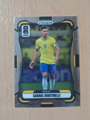 Panini Prizm FIFA World Cup 2026 Gabriel Martinelli #91 Brazil card