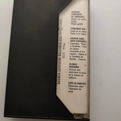 Joaquín Rodrigo Concierto De Aranjuez Cassette Tape like new, classical