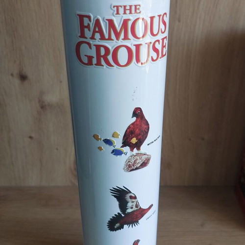 The Famous Grouse συλλεκτική μεταλλική συσκευασία ουίσκι