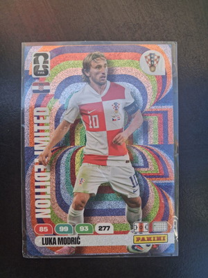 Luka Modric World Cup 2026 Limited Edition card