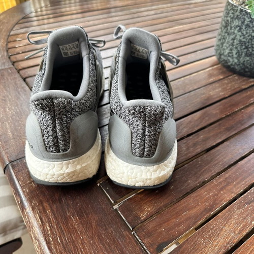 Adidas Ultraboost running shoes, grey, size 44