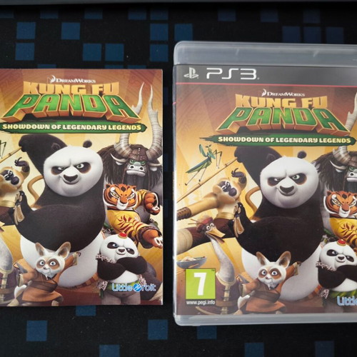 Kung Fu Panda Showdown of Legendary Legends PS3 game like new