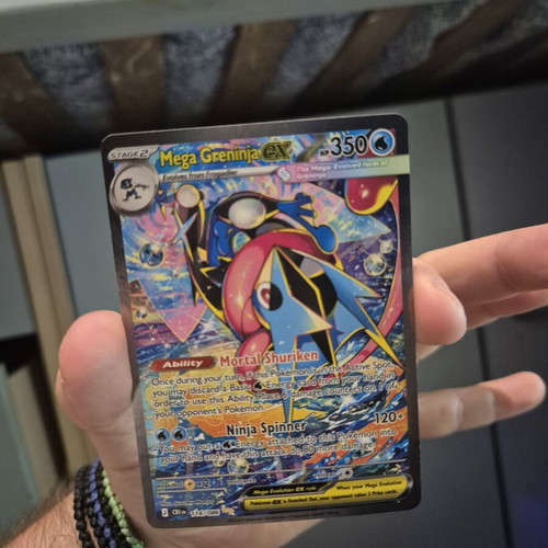 Mega Greninja card mint condition