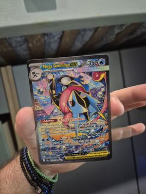 Mega Greninja card mint condition