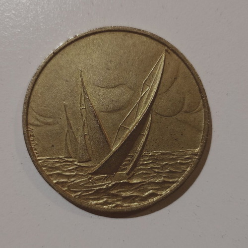 Μπρούτζινο μετάλλιο ΝΟΕ - Ναυτικός Όμιλος Ελλάδας μεταχειρισμένο