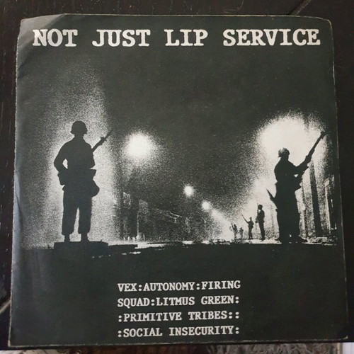 Various Not Just Lip Service vinyl used, punk