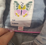 Dpam denim jacket like new, multicolor, for 6 years old