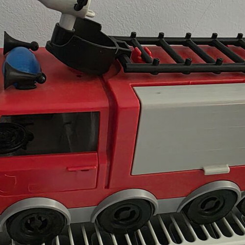 Micky Mouse Fire Truck used with light and music