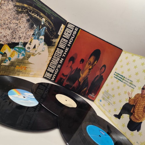 Vintage Hip Hop R&B Hip-House vinyl records pack of 3, like new