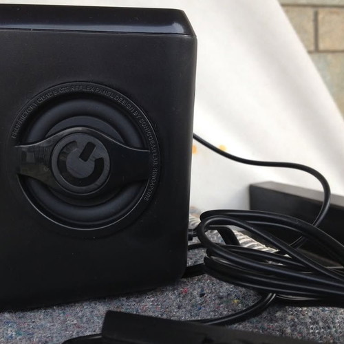 Bass Reflex USB speakers new, portable for computer