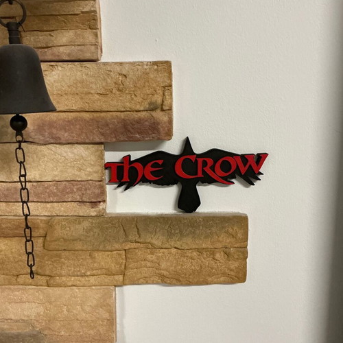 The Crow logo 1994 decorative new, PLA