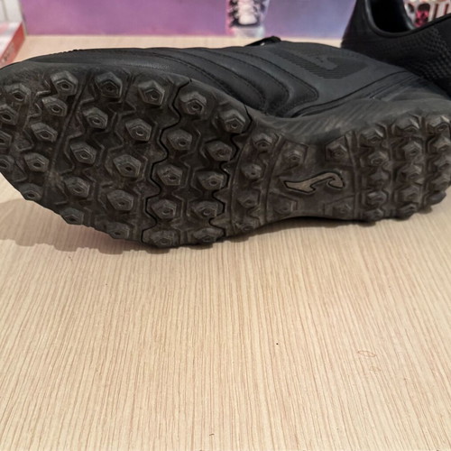 Joma football shoes 44.5 black like new with studs