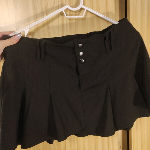 Black Y2k skirt H&M like new, elastic, alternative goth style