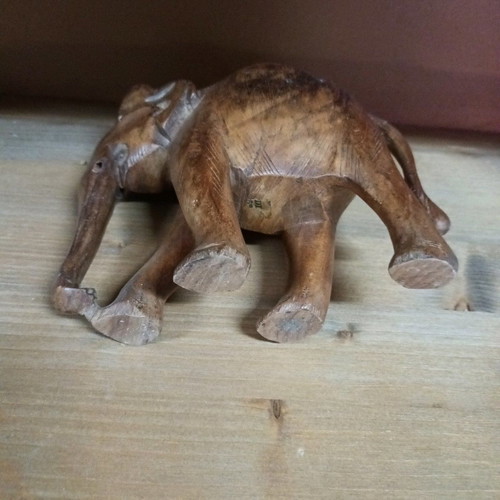 South African wooden elephant like new