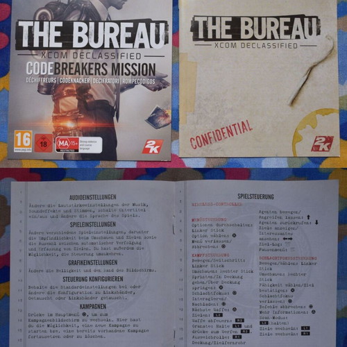 The Bureau: XCOM Declassified PlayStation 3 like new
