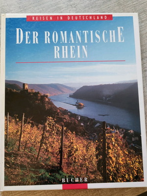 Der Romantische Rhein book used in German