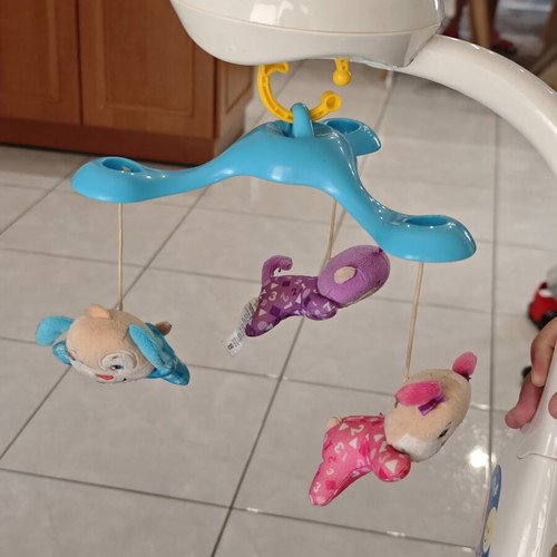 Fisher-Price educational rotating mobile with puppies