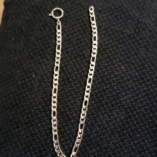 Steel necklace chain 42cm new