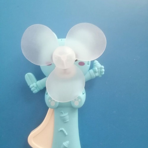 Blue Bear Children's Fan 14cm