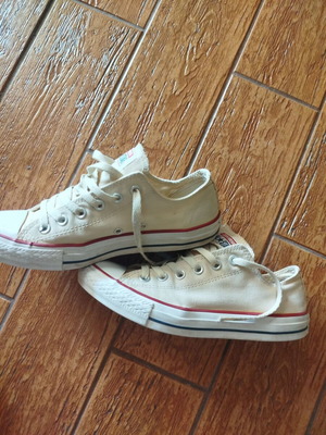 Converse All Star sneakers, beige, size 40
